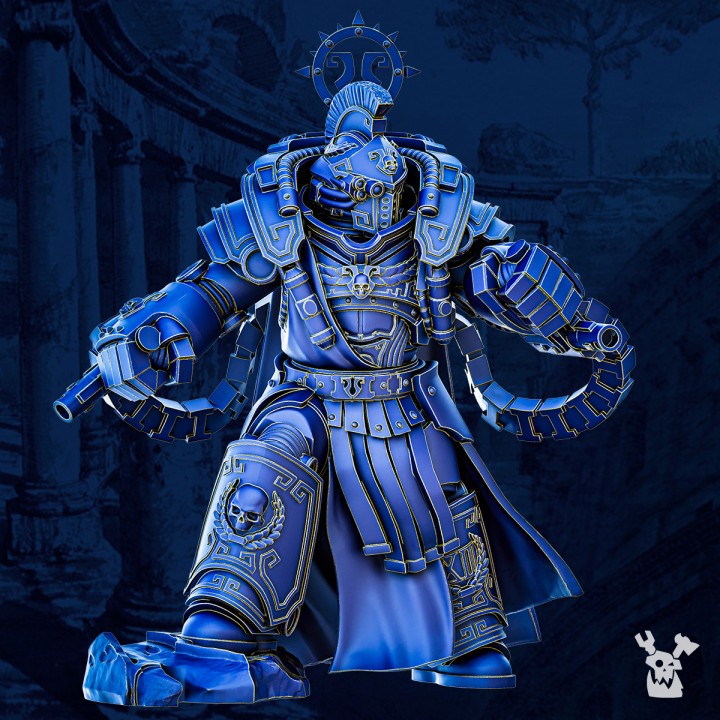 Legio Veigar Prima Manus High quality and detailed 3d print miniature boardgame model war game