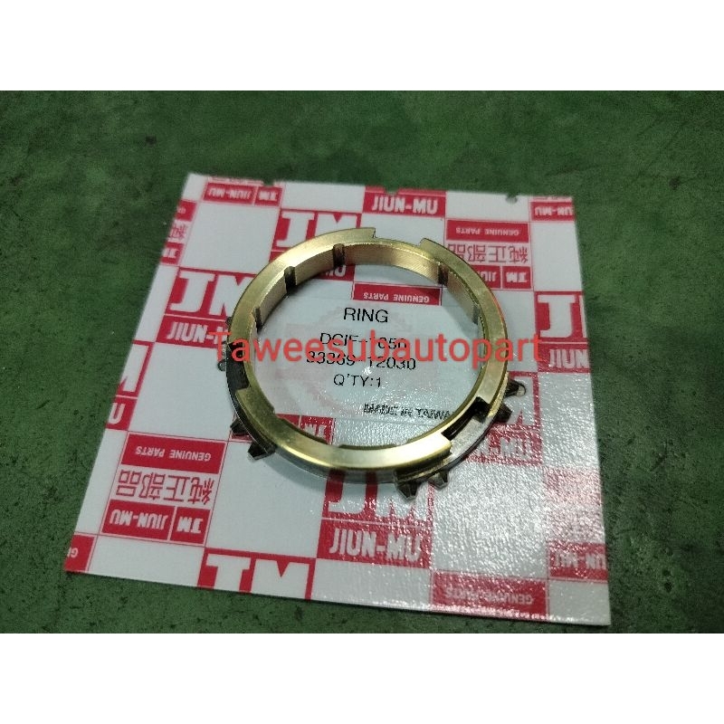 เฟืองทองเหลือง เกียร์5 AE100 VIOS เกียร์6 ALTIS 2ZZ 12ฟัน 33369-12030 DCIF-1050 JM