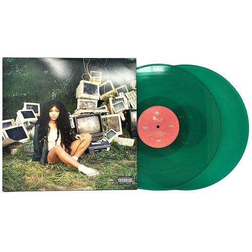 🟢🟢พร้อมส่ง! แผ่นเสียง SZA – Ctrl, Green Translucent (SZA vinyl) ของแท้ 100%