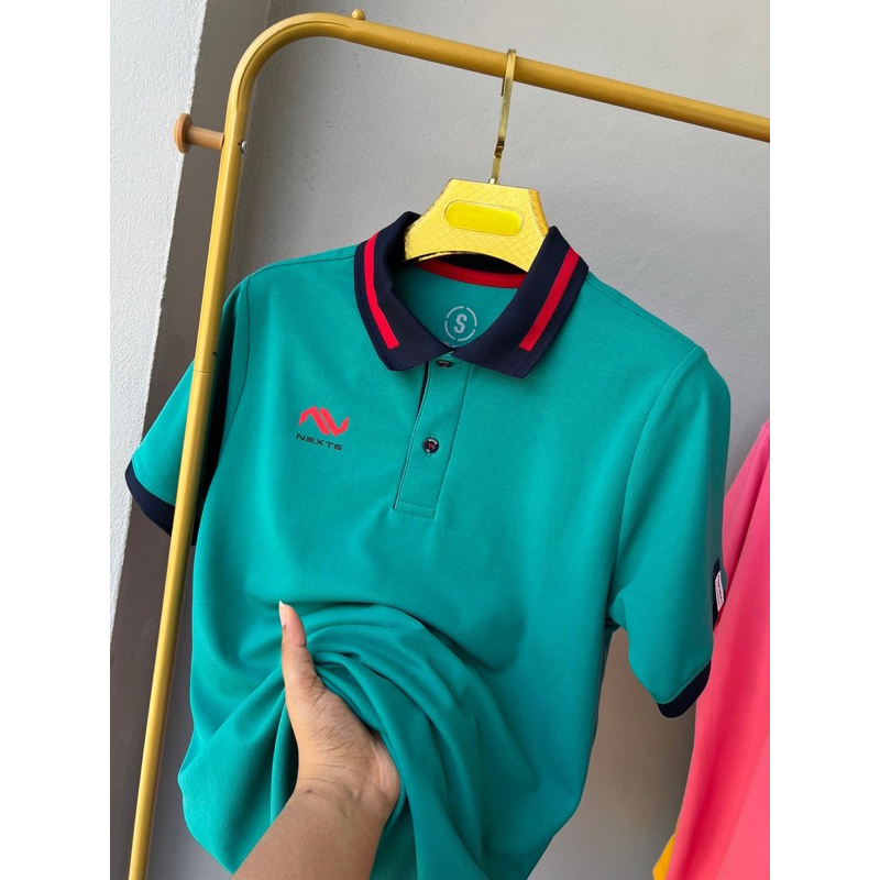 เสื้อโปโลNexts 01 เสื้อเปล่า เนื้อผ้าMP NEXTS POLO NXP-001