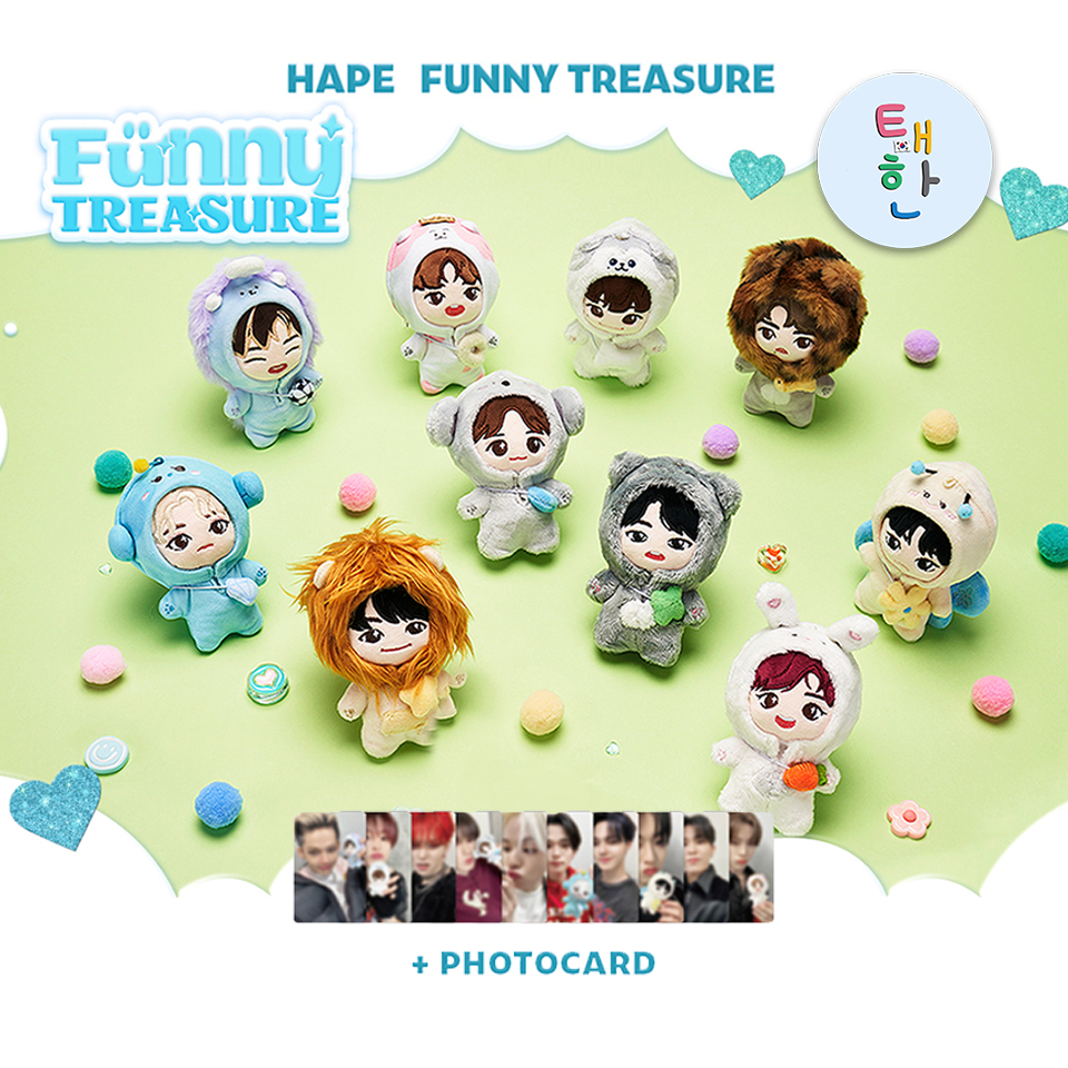 พร้อมส่ง ลด 30% SHOPEE LIVE [TREASURE] FUNNYTREASURE JUMPSUIT PLUSH DOLL