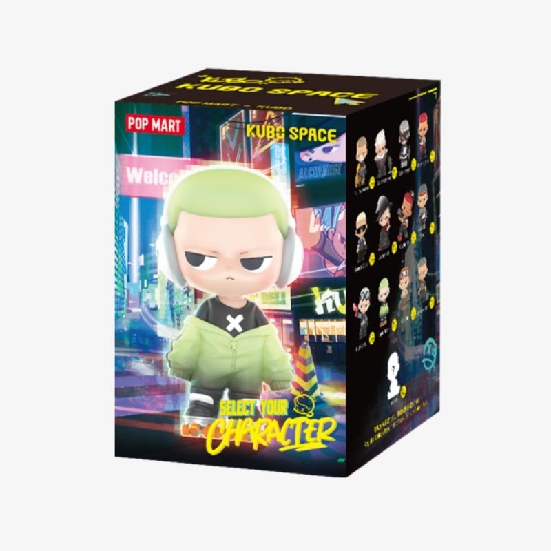 (Live/วีดิโอลด100฿) กล่องสุ่มพร้อมส่ง KUBO Select Your Character Series Figures : Pop Mart