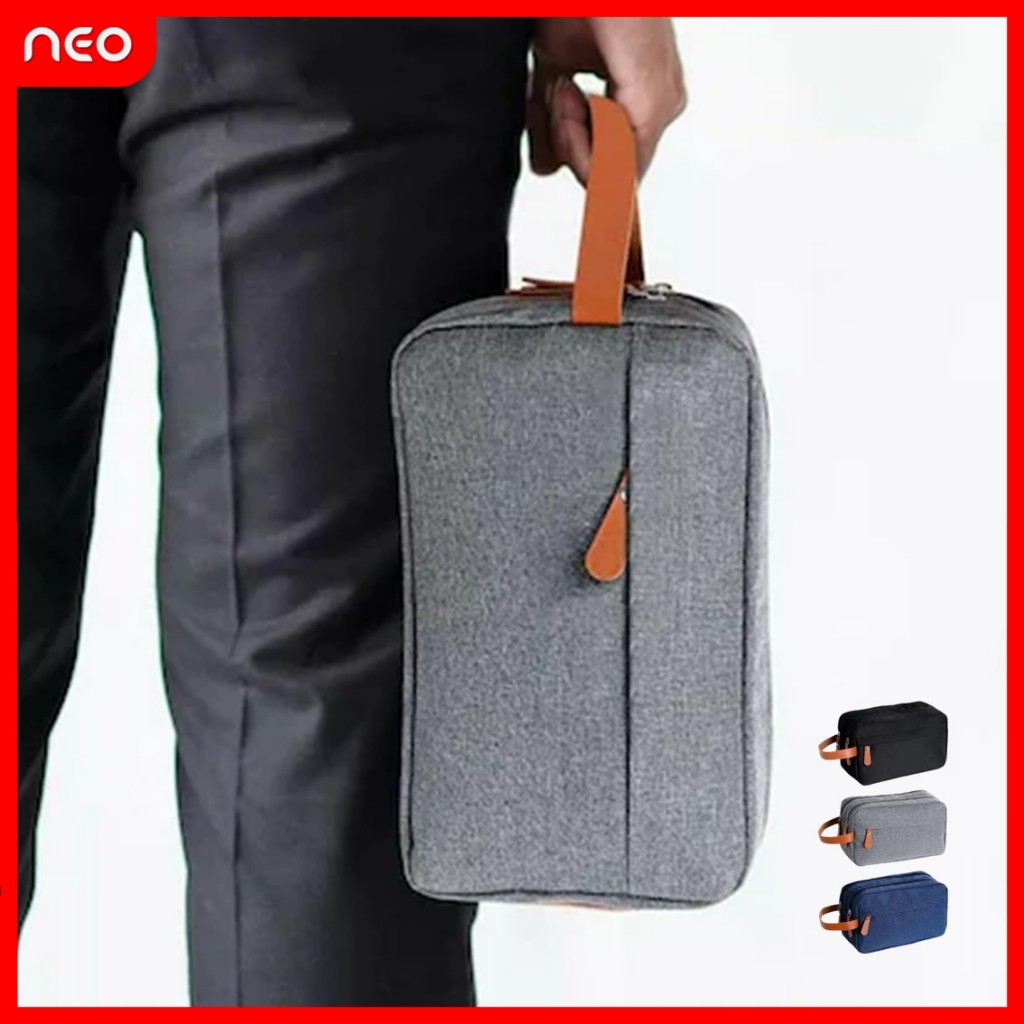 (พร้อมส่ง) NEO กระเป๋าใส่อุปกรณ์อาบน้ำผู้ชาย กระเป๋าจัดระเบียบเดินทาง ของใช้ส่วนตัว Toiletries Bag