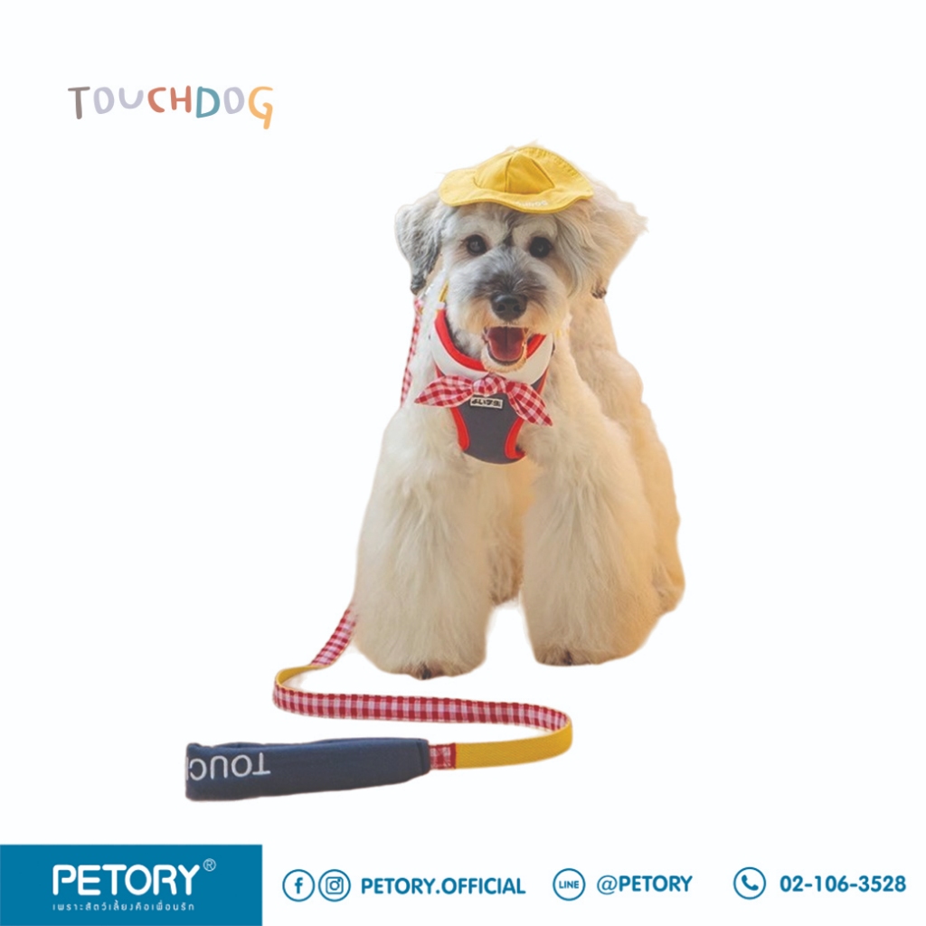 Touchdog harness vest เสื้อพร้อมสายจูงสุนัข