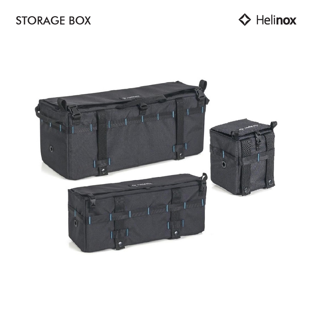Helinox Storage Box กล่องใส่ของอเนกประสงค์ ใช้ติดเก้าอี้หรือโต๊ะของ Helinox ได้ เพื่อสะดวกในการหยิบส