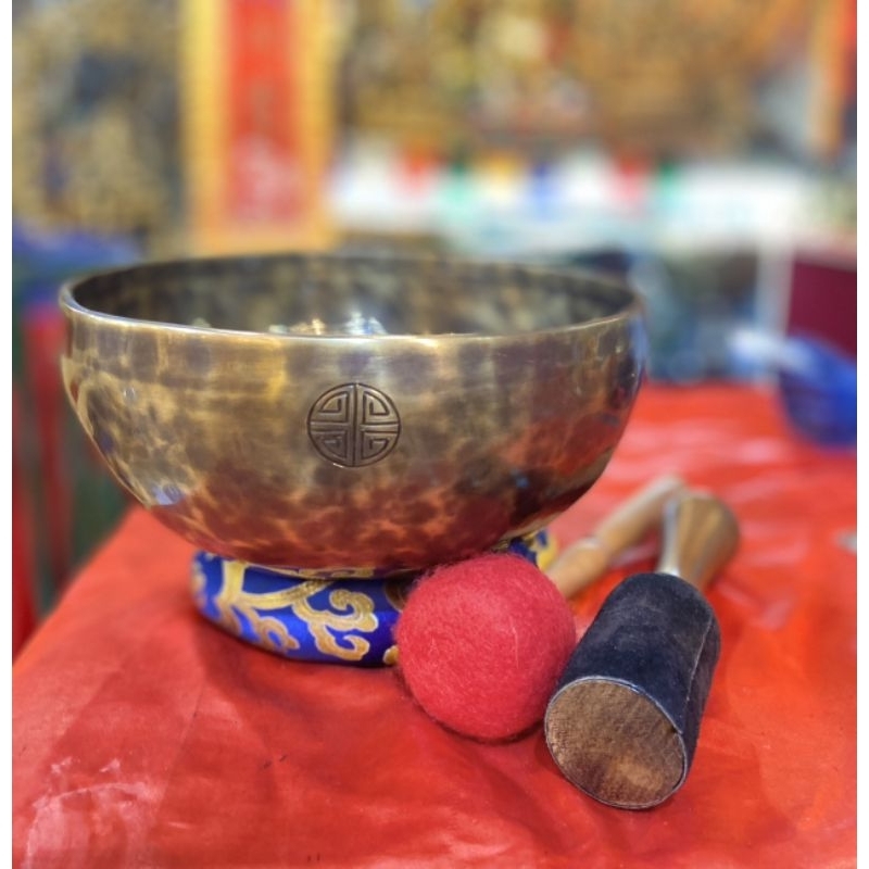 Singing bowl full moon 9 นิ้ว(22-23cm)ขันทิเบตตีในวันพระจันทร์เต็มดวง