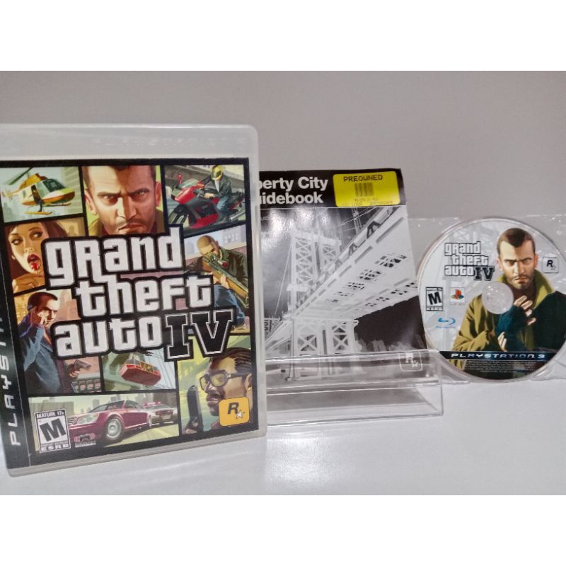 แผ่นเกมส์ Ps3 - Grand Theft Auto IV : GTA IV (Playstation 3) (อังกฤษ)