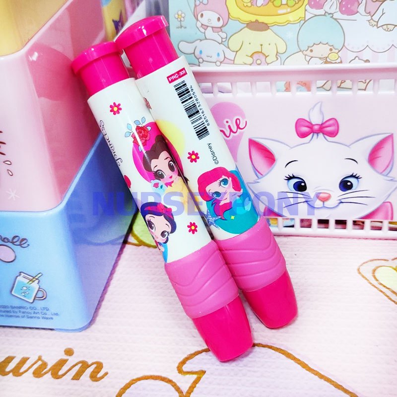 ยางลบแท่งแบบกดไส้ได้ลิขสิทธิ์แท้ Sanrio,Disney งานสวยมาก ถูกสุดๆๆ