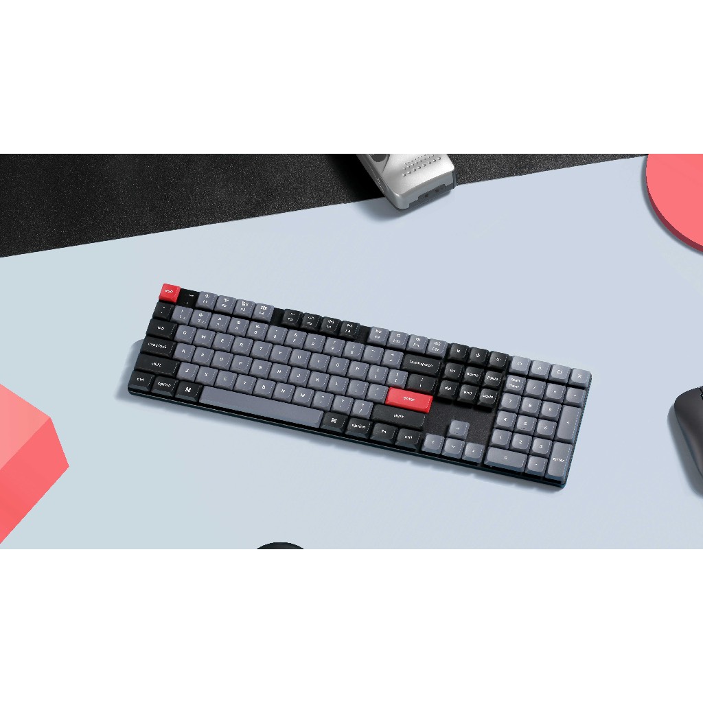 ส่งต่อคีย์บอร์ดเกมมิ่ง -TH- Brown Switch Keychron K5 Pro Mechanical Keyboard แมคคานิคอลคีย์บอร์ดไร้ส