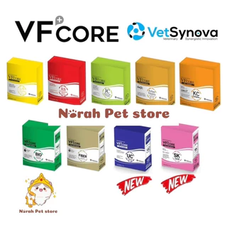 ส่งด่วน🔥ยกกล่อง VFcore (ไม่คละ)อาหารเสริมไลซีน บำรุงเลือด บำรุงข้อ เสริมวิตามิน ในรูปแบบขนมแมวเลีย บรรจุ 30ซอง