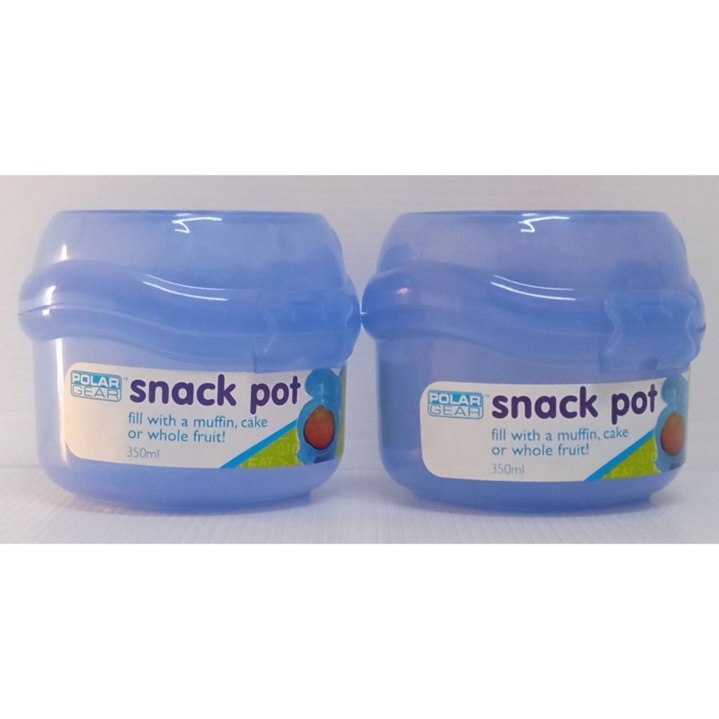 กล่องใส่สแนคpolar gear กล่องsnack  snack pot 350ml. 5 ใบ 100 บาท