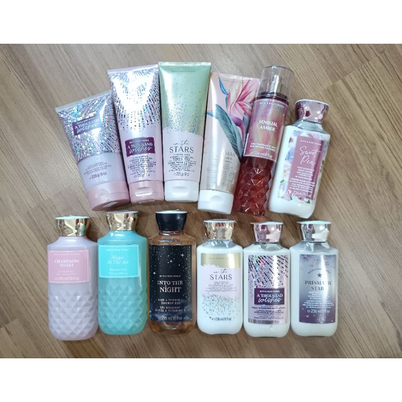 แท้💯%✨Bath&Body Works โลชั่น, เจลอาบน้ำ 236-295ml./น้ำหอม 236ml.(มีของแถม🎁)