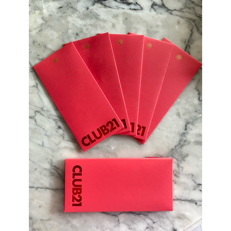 Set ซองอั่งเปา Club21 (ปี 2024) ตรุษจีน (พร้อมส่ง)