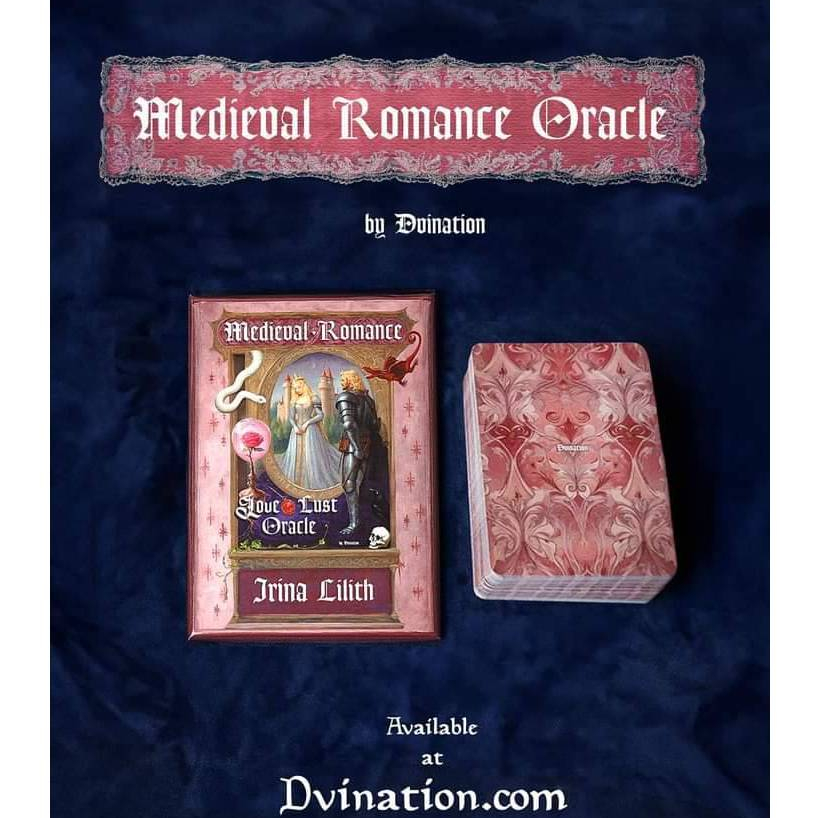 ไพ่ทาโรต์ ไพ่ยิปซี ไพ่ออราเคิล TAROT ORACLE CARDS : MEDIEVAL ROMANCE LOVE & LUST ORACLE ของใหม่ ของแท้ 100%