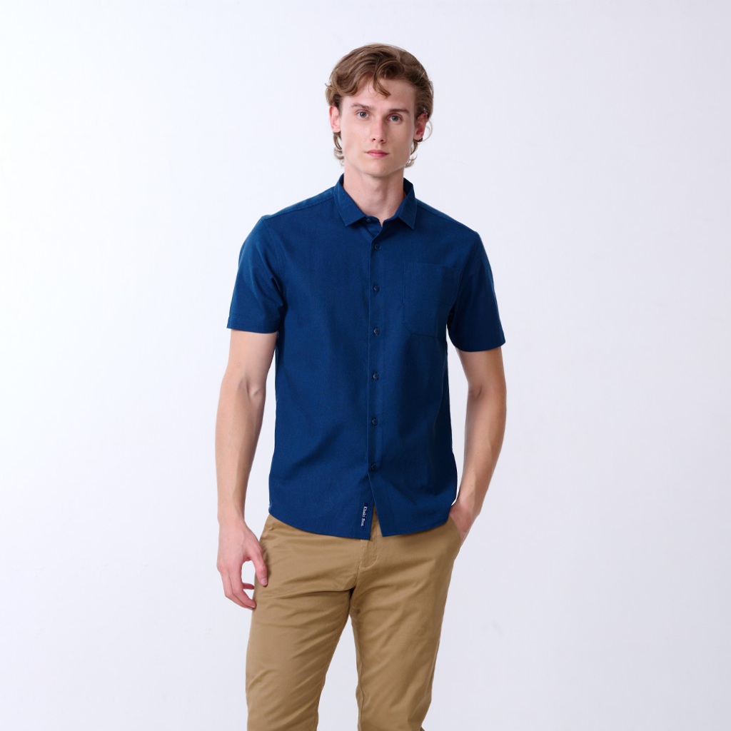 Khaki Bros. - คาคิบรอส - Short sleeve shirt - เสื้อเชิ้ตแขนสั้น - KM24S004