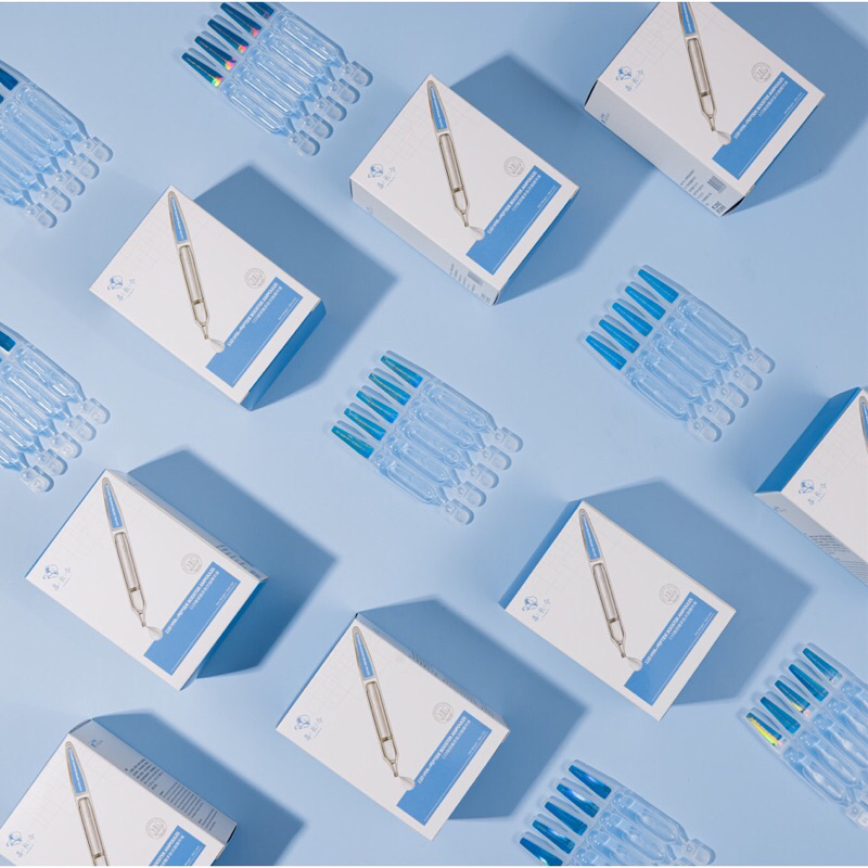 XI CHANG JIN (แบ่งขาย 5 หลอด) แอมพูลบูสผิวกระจ่างใส ผิวอิ่มน้ำแต่ไม่มัน ชะลอริ้วรอย