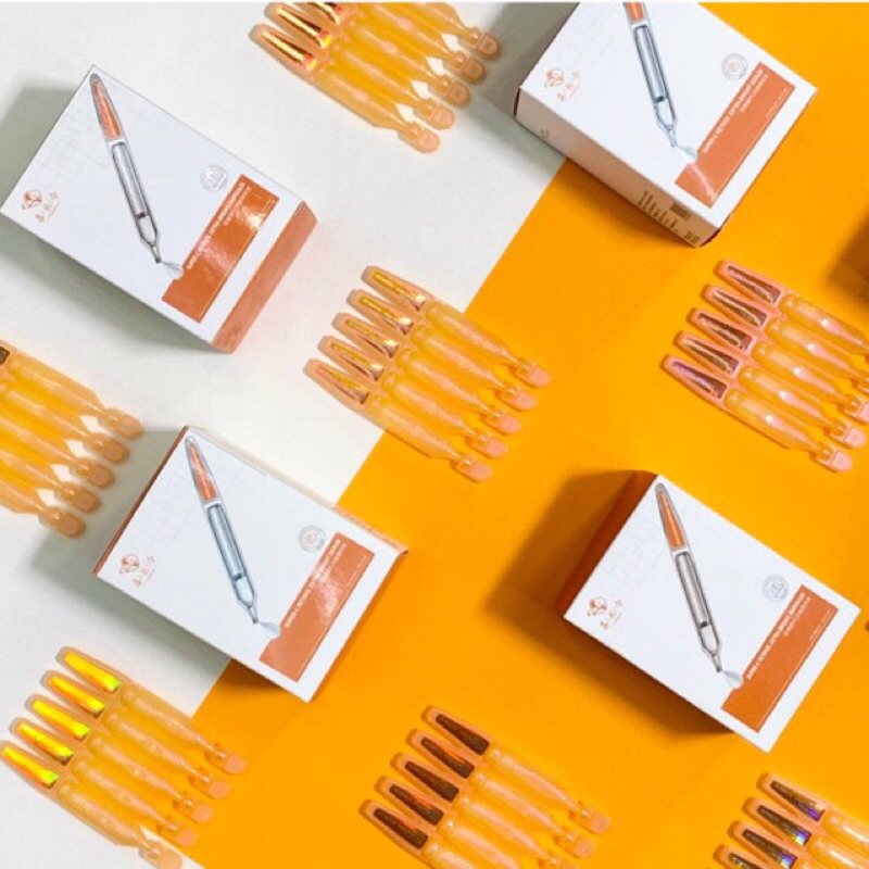 XI CHANG JIN (แบ่งขาย 5 หลอด) แอมพูล Super-C ผิวกระจ่างใส ลดเลือนจุดด่างดำ