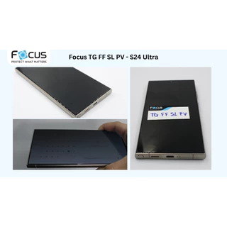 Focus ฟิล์มกระจกเต็มจอแบบบาง กันเผือก Ultra Slim Privacy สำหรับ Samsung S26 Ultra S25 Ultra S24 Ultra