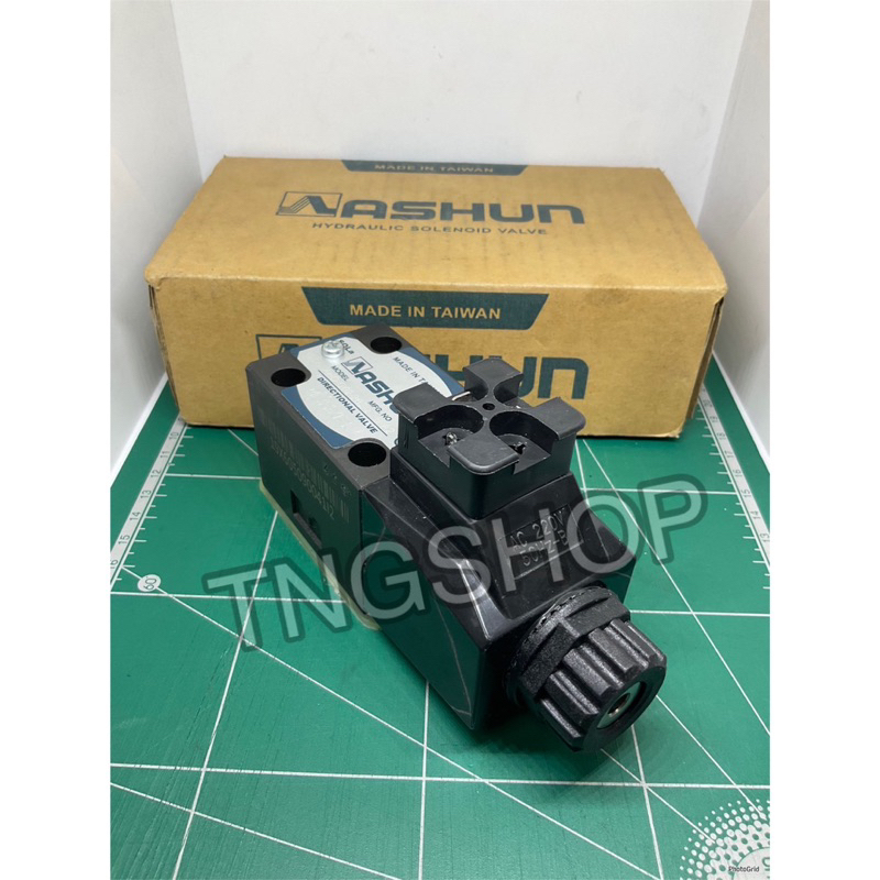 AHD-G02-2B2-20-B-A2 โซลินอยด์วาล์ว วาล์วทิศทาง โซลินอยด์น้ำมัน วาล์วไฮดรอลิก ขนาด 2 หุน (1/4") AC220