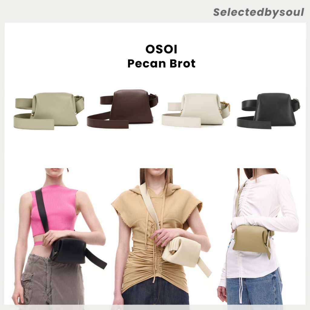 [Preorder] Osoi รุ่น Pecan Brot ของแท้100% ✨ กระเป๋า Osoi นำเข้า ✈️