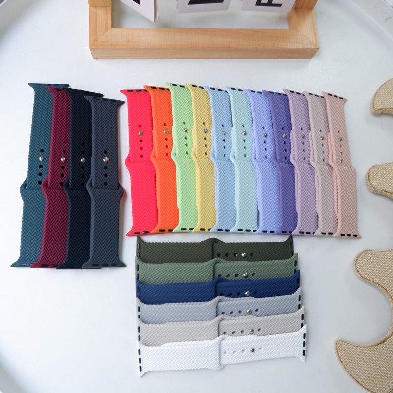 สายซิลิโคน ลายพรีเมี่ยม มีหลากหลายสี ครบทุกขนาด