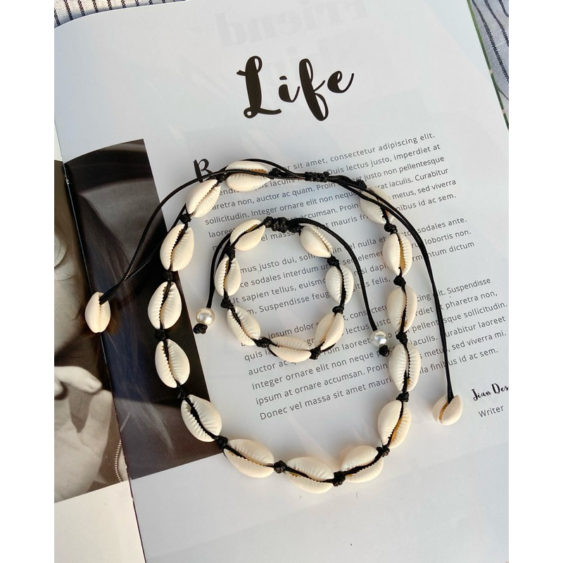 CEE.EIW - Shell collection : Classic สร้อยเปลือกหอยไปทะเล
