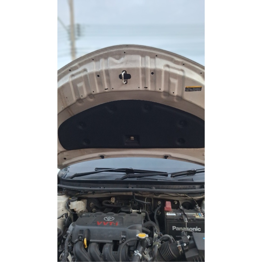 แผ่นกันความร้อนใต้ฝากระโปรงหน้ารถ สำหรับ Toyota Vios 2013 - ปัจจุบัน - รูปที่ 4