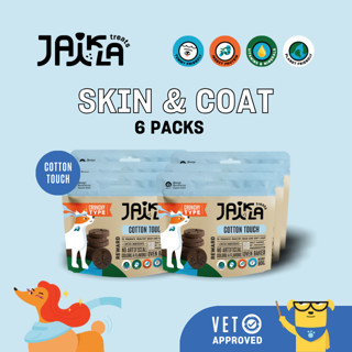 [6 Packs] JAIKLA ขนมสุนัขเพื่อสุขภาพ สูตร COTTON TOUCH บำรุง…