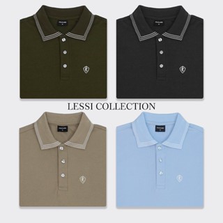 POLOLAND เสื้อโปโลชายทรงตรง รุ่น Lessi - 3 สี