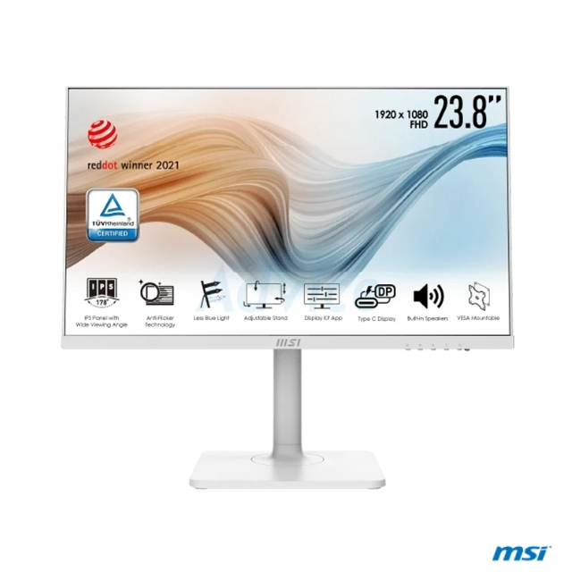 Monitor 23.8'' MSI MODERN MD241PW (IPS, HDMI, USB-C, SPK) 75Hz A0137968
