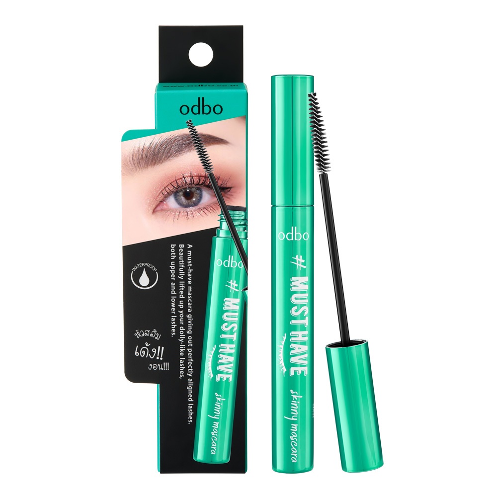 Odbo Must have Skinny Mascara 7g.โอดีบีโอ มัสท์ แฮฟ สกินนี่ มาสคาร่า  #OD936 (1 ชิ้น)