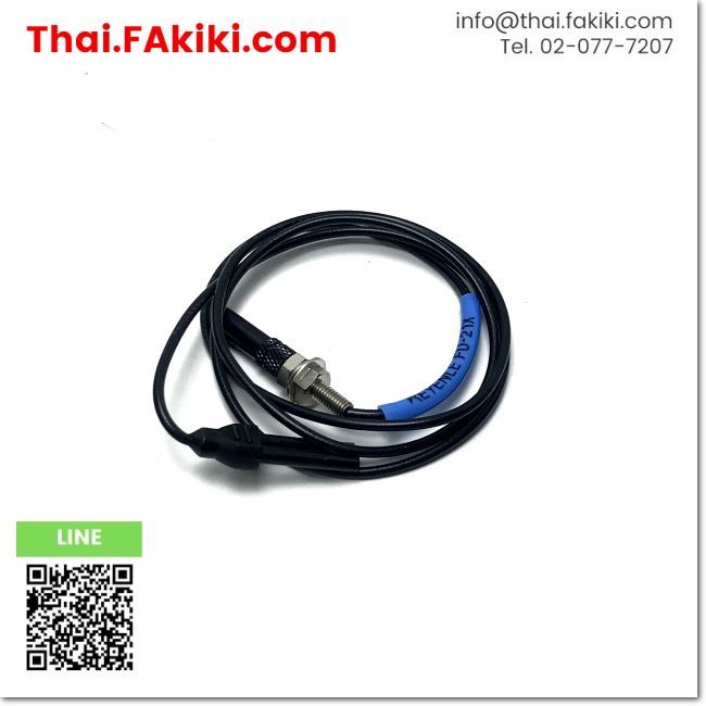 มือสองพร้อมส่ง, (D)Used*, FU-21X Fiber Optic Sensor, ไฟเบอร์ออปติกเซนเซอร์ สเปค M3, KEYENCE (66-009-