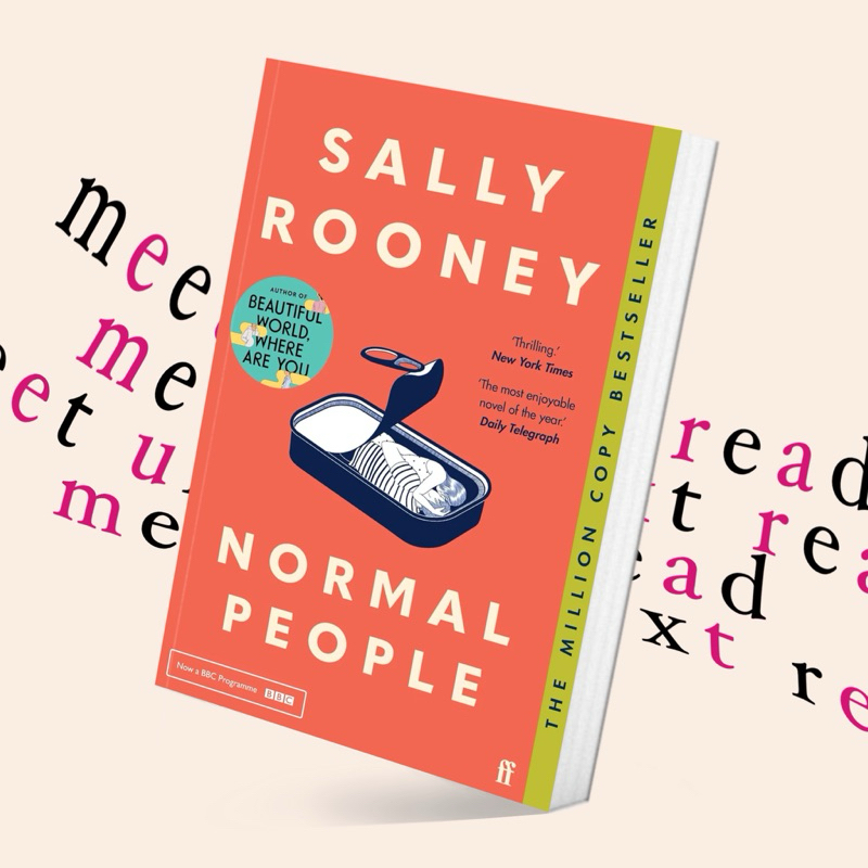 Normal People by Sally Rooney (หนังสือภาษาอังกฤษ)