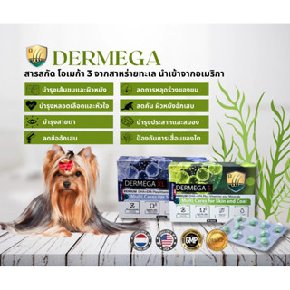 Dermega Omega3 จากสาหร่ายทะเล Algae oil บำรุงขนและผิวหนัง ลด…