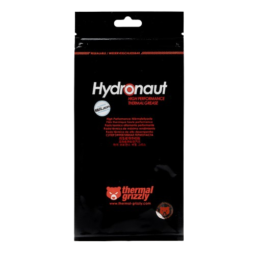 THERMAL GRIZZLY HYDRONAUT (1 , 3.9 ) GRAMS *แถมฟรี ไม้ปาด* (Thermal compound/ ซิลิโคนนำความร้อน) PREMIUM Performance
