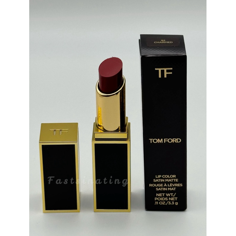 Tom Ford Lip Color Satin Matte สี 92 Charmed / 94 Plus one