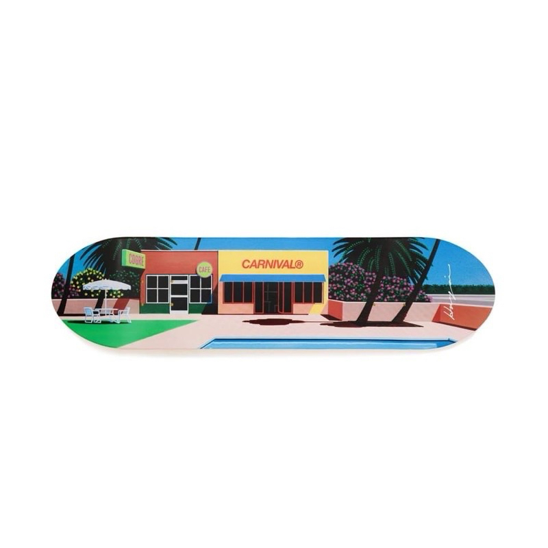 CARNIVAL® x Hiroshi Nagai "Skateboard Deck" (ส่งต่อ ยังไม่ได้แกะwrap มือ 1 )