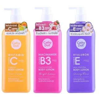 Cathy Doll บอดี้โลชั่นเคที่ดอลล์ มี 4 สูตร ขนาด 450 ml