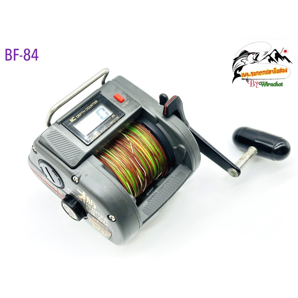 รอกตกปลา  มือ 2 จากญี่ปุ่น DAIWA (ไดว่า) Super Hunter GS-60 (ฺBF-84) รอกเบท หยดน้ำ ทรงกลม กระปุก รุ่