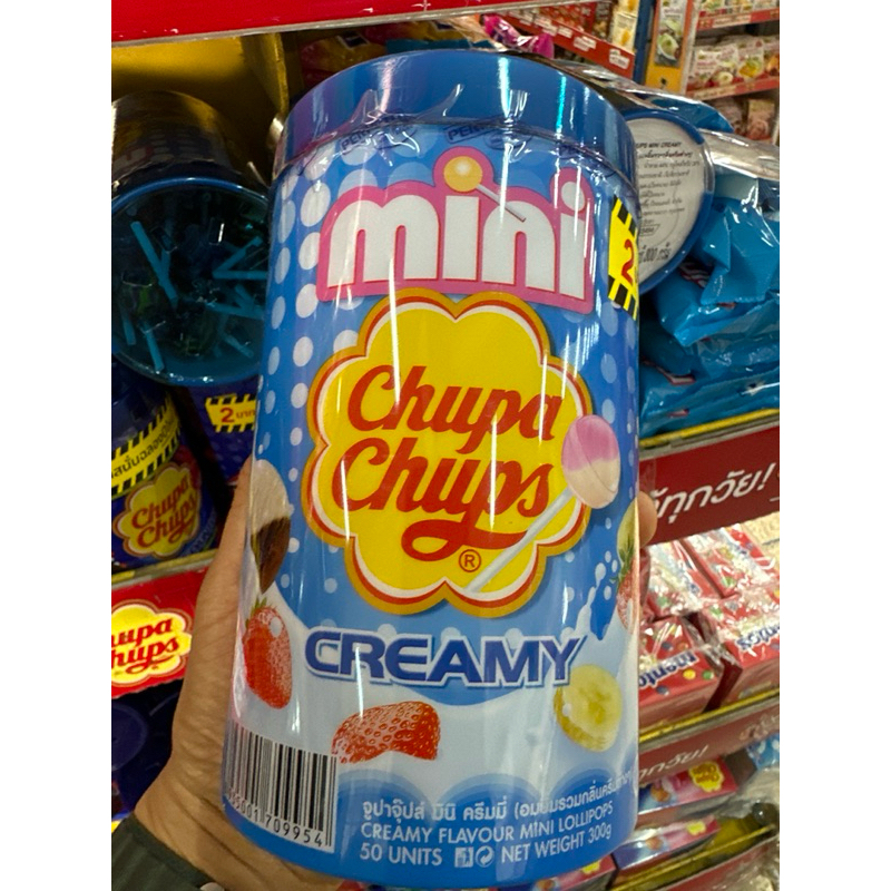 จูปาจุ๊ปส์มินิ ทังเพ้นท์เทอร์ ขนาด 6 กรัม กล่อง x 50 ไม้ mini chupa chups - รูปที่ 5