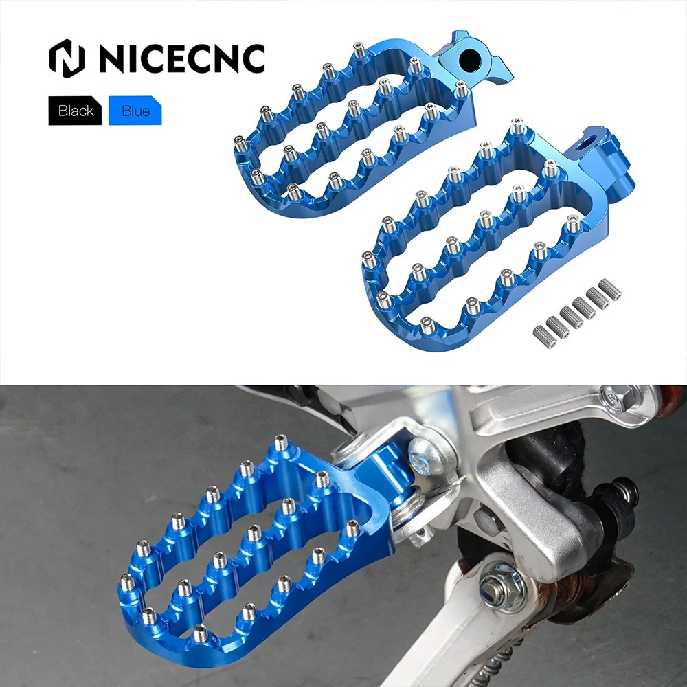 Nicecnc ที่พักเท้า กว้างการของโรงงานสำหรับ Yamaha Tenere 700/xtz 2019 700 2020 2021 2024 2023 2022