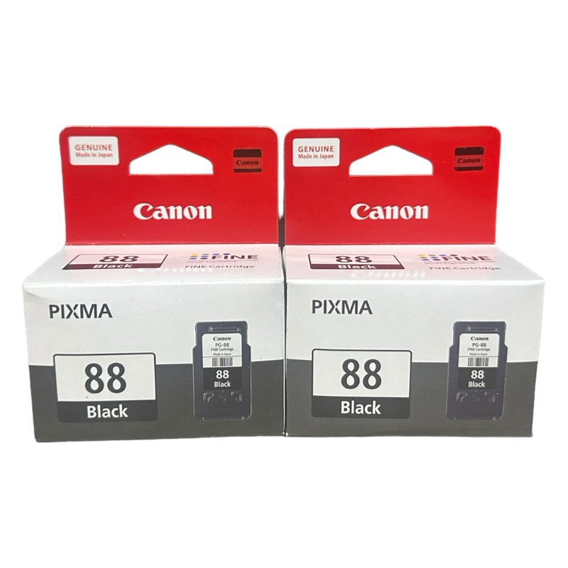 canon หมึกพิมพ์ Inkjet รุ่น PG-88 Black แพ็คคู่
