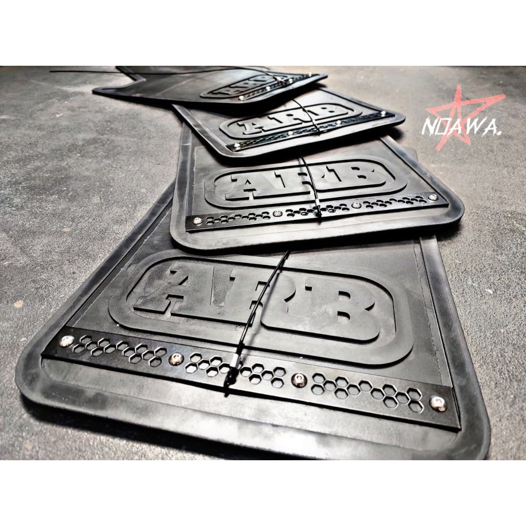 บังโคลนรถยนต์ ลายอักษร ARB BLACK EDITION