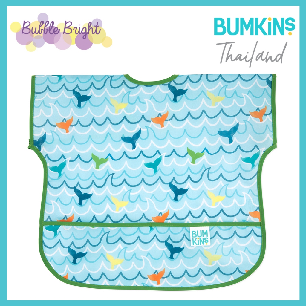 Bumkins ผ้ากันเปื้อนกันน้ำ  Junior Bib รุ่นอายุ 1-3 ปีสินค้าลิขสิทธิ์แท้ 100% จาก Bumkins Thailand