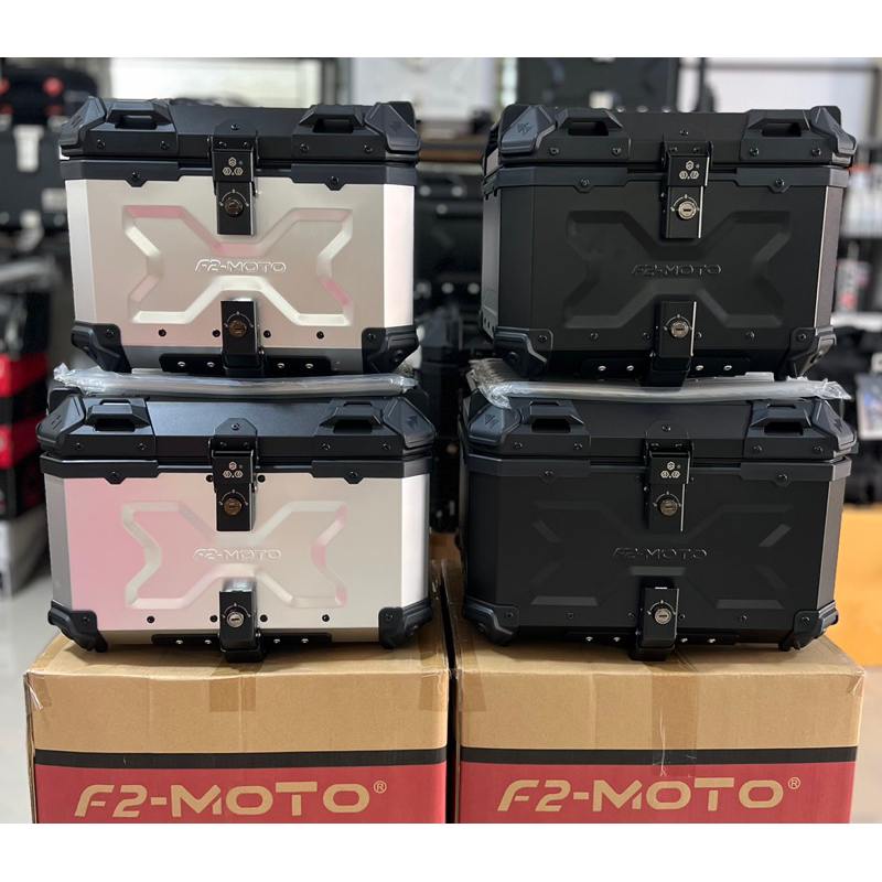 ปิ๊บอลูมิเนียม F2-Moto 45/55/65 ลิตร รับประกัน 3 ปี