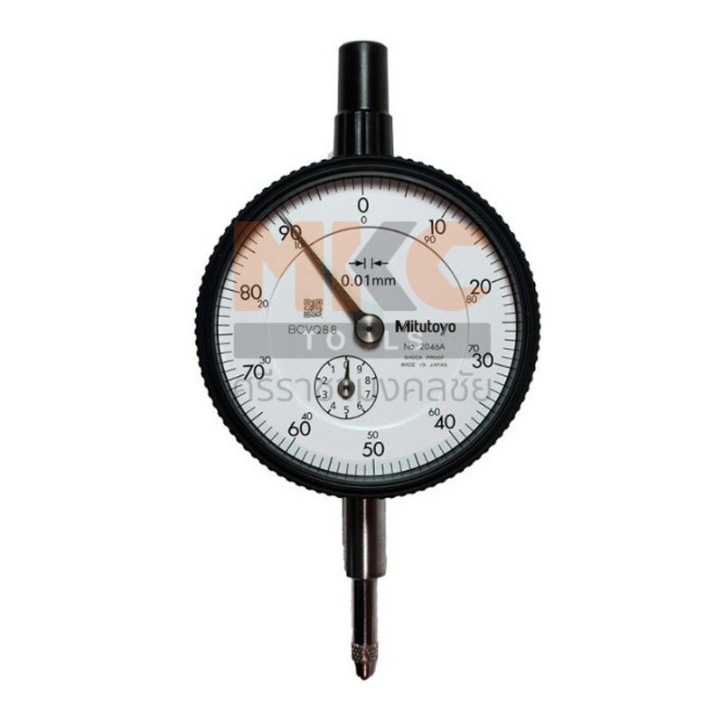 MITUTOYO ไดอัลเกจ 0-10มม. 2046A (รุ่นทดแทนของ 2046S)
