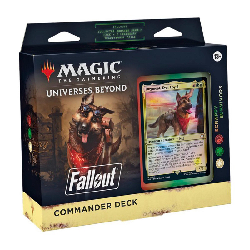 MTG Universes Beyond: Fallout Commander Deck - Scrappy Survivors