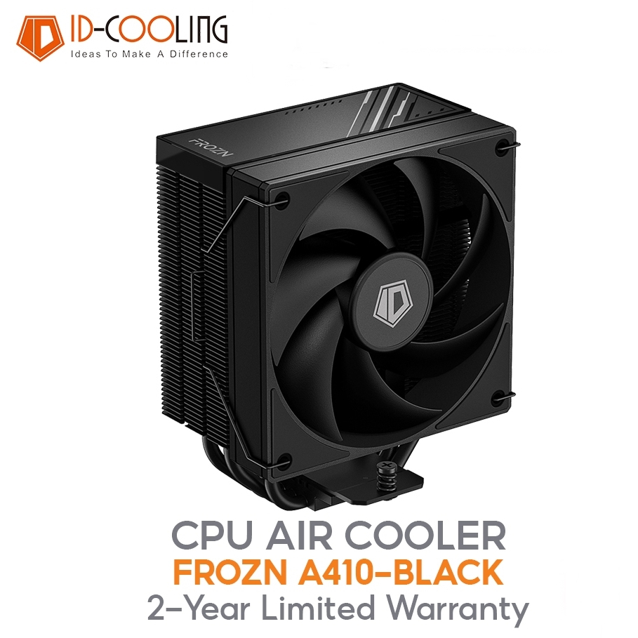 พัดลมซีพียู ID COOLING FROZN A410 BLACK CPU AIR COOLER