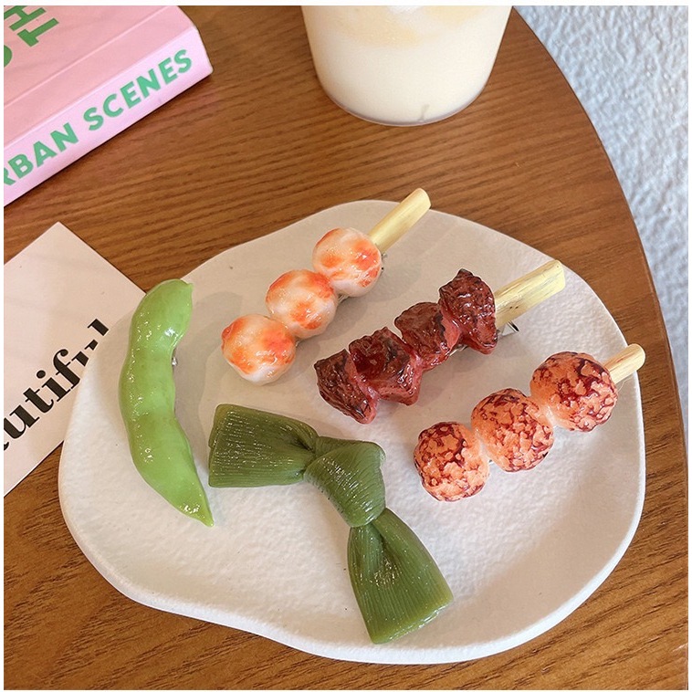 กิ๊ฟติดผม ผลไม้ ความคิดสร้างสรรค์3D รูปปากเป็ดกิ๊บติดผม น่ารัก ความน่าสนใจ เด็กนักเรียนได้ทุกเพศ - รูปที่ 7