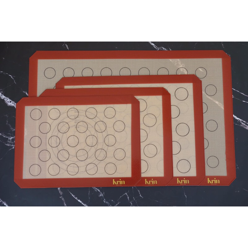 No.3 แผ่นรองอบ/รองนวดซิลิโคน(Silicone Silpat) ขนาด 32x43cm.(13”x17”) เตา 65-90 ลิตร และเตาบิ้วอิน